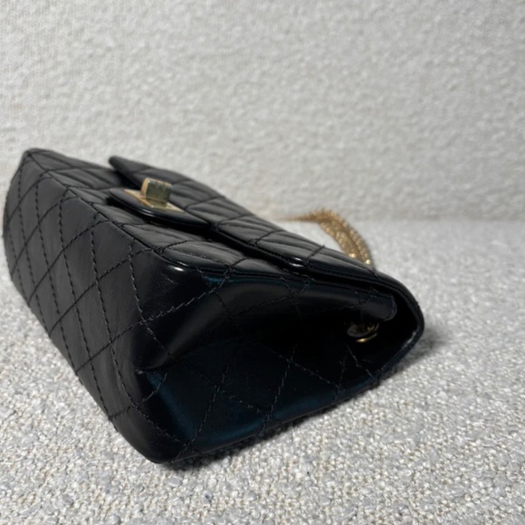 Authentic Pre-owned Chanel Mini Reissue Bag Black - Picture 4 of 16